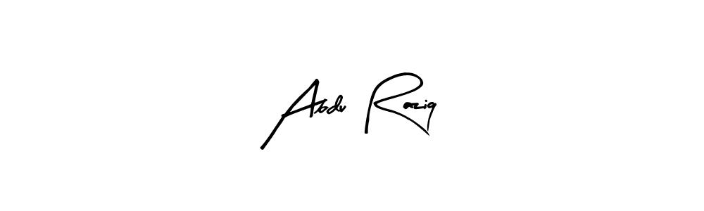 Also we have Abdu Raziq name is the best signature style. Create professional handwritten signature collection using Arty Signature autograph style. Abdu Raziq signature style 8 images and pictures png