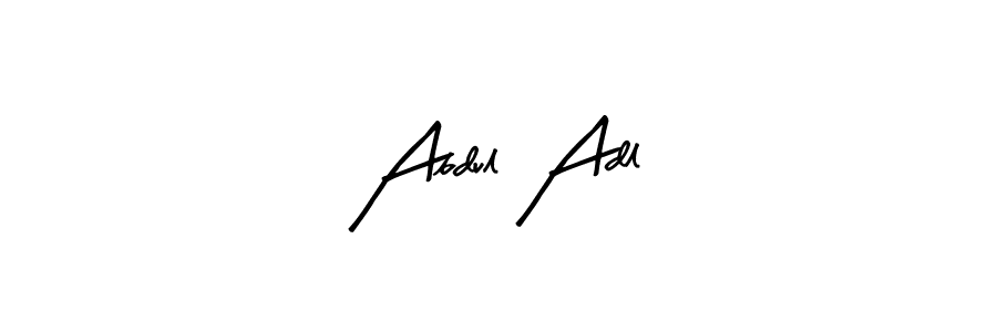 Make a beautiful signature design for name Abdul Adl. With this signature (Arty Signature) style, you can create a handwritten signature for free. Abdul Adl signature style 8 images and pictures png