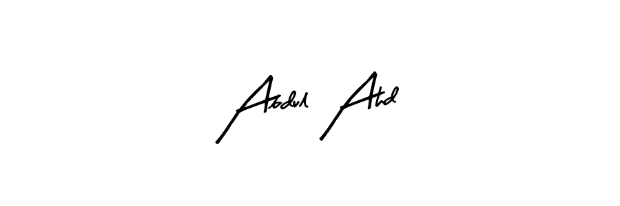 Create a beautiful signature design for name Abdul Ahd. With this signature (Arty Signature) fonts, you can make a handwritten signature for free. Abdul Ahd signature style 8 images and pictures png