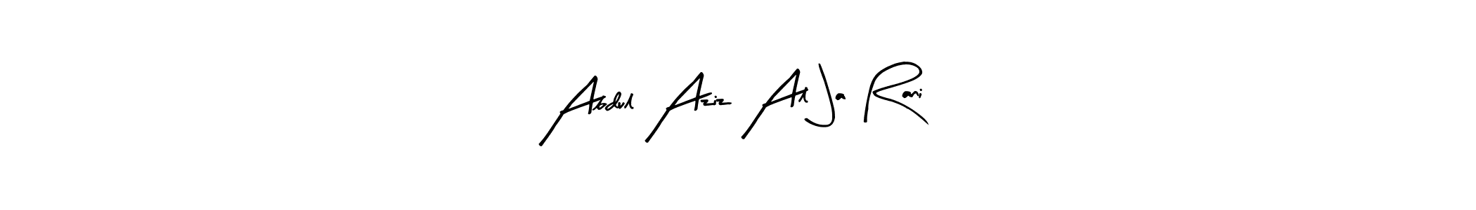 How to make Abdul Aziz Al Ja Rani signature? Arty Signature is a professional autograph style. Create handwritten signature for Abdul Aziz Al Ja Rani name. Abdul Aziz Al Ja Rani signature style 8 images and pictures png