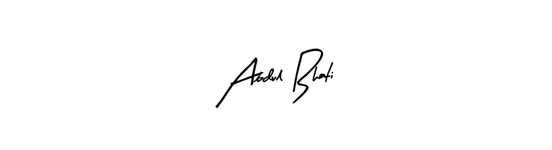 This is the best signature style for the Abdul Bhati name. Also you like these signature font (Arty Signature). Mix name signature. Abdul Bhati signature style 8 images and pictures png