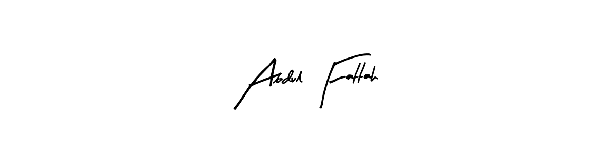 The best way (Arty Signature) to make a short signature is to pick only two or three words in your name. The name Abdul Fattah include a total of six letters. For converting this name. Abdul Fattah signature style 8 images and pictures png