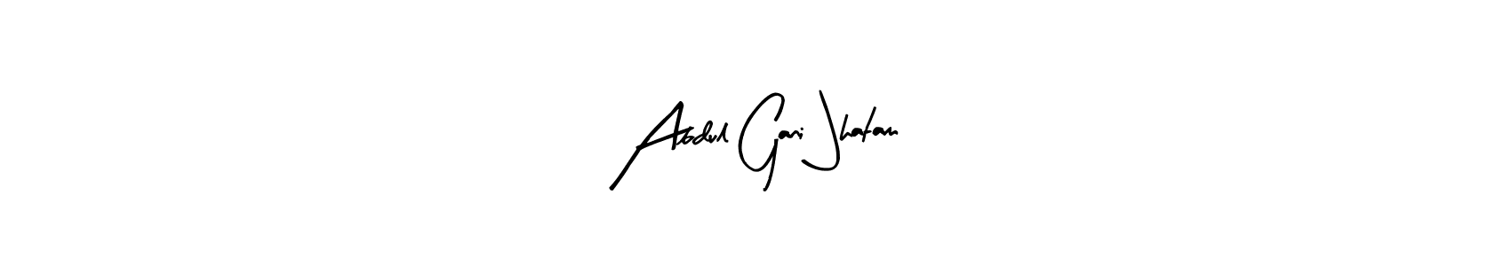 Best and Professional Signature Style for Abdul Gani Jhatam. Arty Signature Best Signature Style Collection. Abdul Gani Jhatam signature style 8 images and pictures png