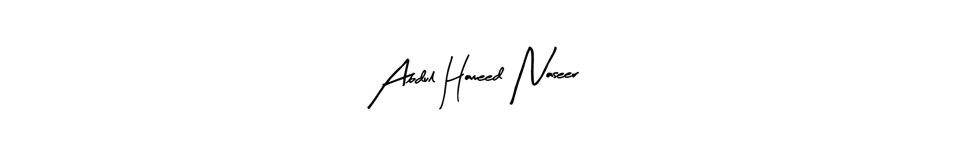 The best way (Arty Signature) to make a short signature is to pick only two or three words in your name. The name Abdul Hameed Naseer include a total of six letters. For converting this name. Abdul Hameed Naseer signature style 8 images and pictures png