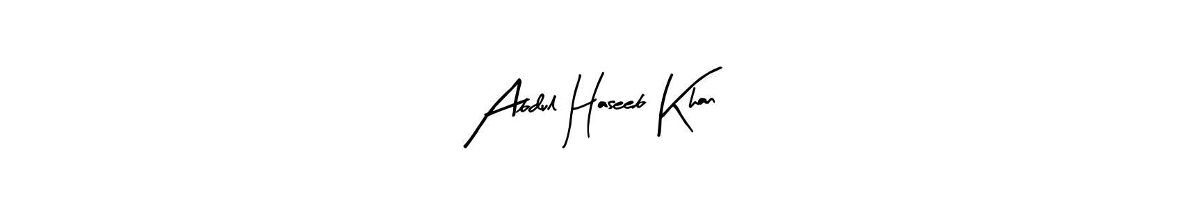 if you are searching for the best signature style for your name Abdul Haseeb Khan. so please give up your signature search. here we have designed multiple signature styles  using Arty Signature. Abdul Haseeb Khan signature style 8 images and pictures png