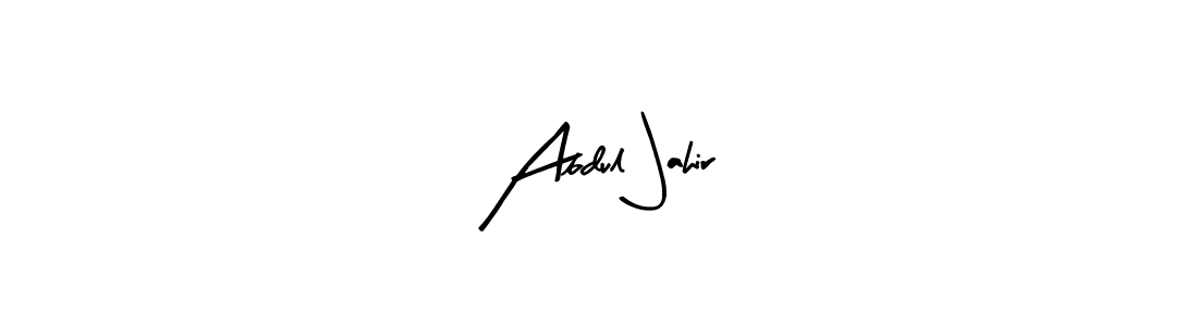 Make a beautiful signature design for name Abdul Jahir. With this signature (Arty Signature) style, you can create a handwritten signature for free. Abdul Jahir signature style 8 images and pictures png