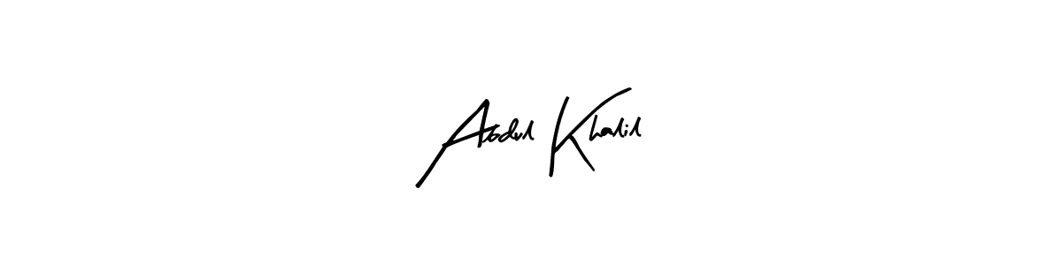 You should practise on your own different ways (Arty Signature) to write your name (Abdul Khalil) in signature. don't let someone else do it for you. Abdul Khalil signature style 8 images and pictures png