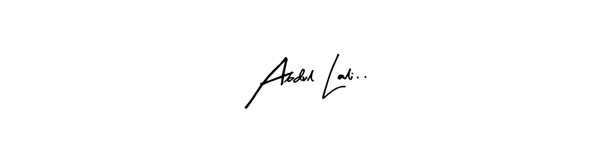 Here are the top 10 professional signature styles for the name Abdul Lali... These are the best autograph styles you can use for your name. Abdul Lali.. signature style 8 images and pictures png