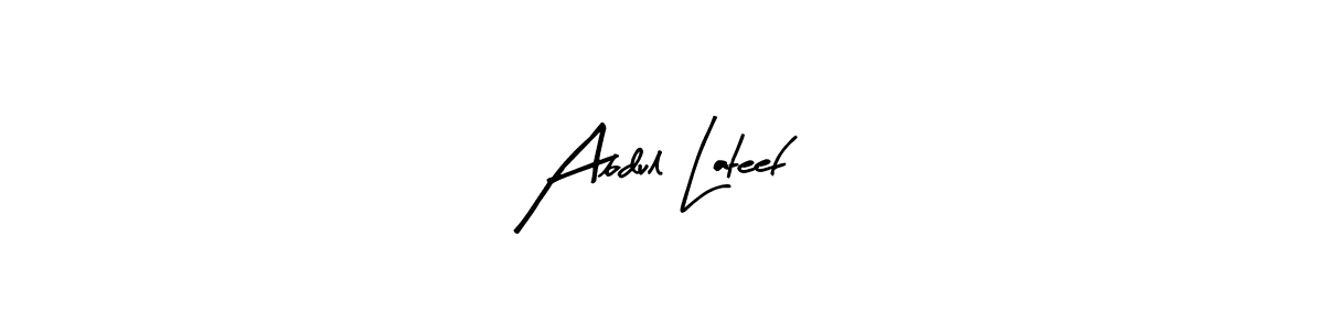 Create a beautiful signature design for name Abdul Lateef. With this signature (Arty Signature) fonts, you can make a handwritten signature for free. Abdul Lateef signature style 8 images and pictures png