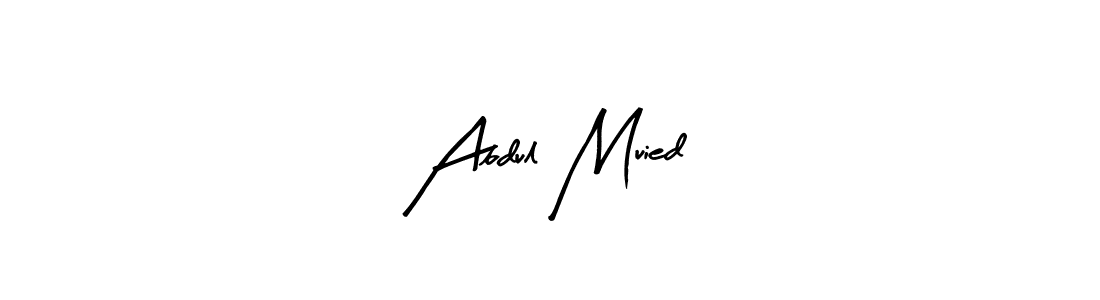 Make a short Abdul Muied signature style. Manage your documents anywhere anytime using Arty Signature. Create and add eSignatures, submit forms, share and send files easily. Abdul Muied signature style 8 images and pictures png