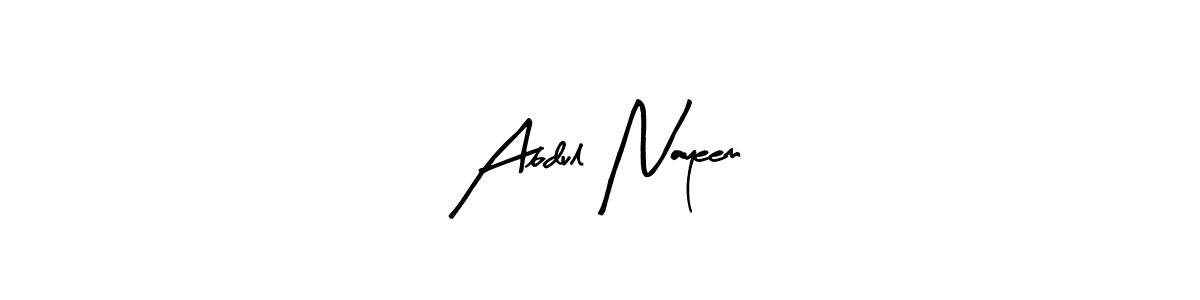 You can use this online signature creator to create a handwritten signature for the name Abdul Nayeem. This is the best online autograph maker. Abdul Nayeem signature style 8 images and pictures png