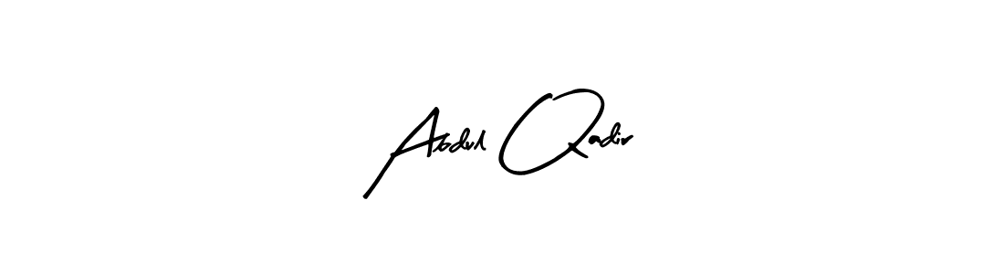 Similarly Arty Signature is the best handwritten signature design. Signature creator online .You can use it as an online autograph creator for name Abdul Qadir. Abdul Qadir signature style 8 images and pictures png