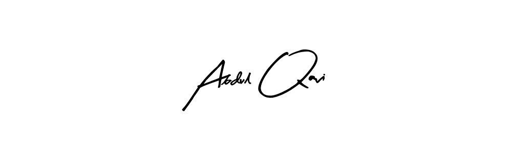 Design your own signature with our free online signature maker. With this signature software, you can create a handwritten (Arty Signature) signature for name Abdul Qavi. Abdul Qavi signature style 8 images and pictures png