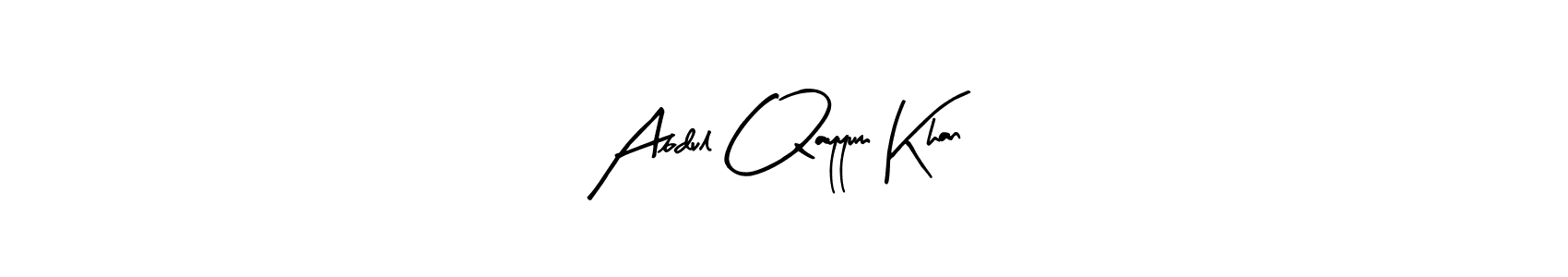 Also we have Abdul Qayyum Khan name is the best signature style. Create professional handwritten signature collection using Arty Signature autograph style. Abdul Qayyum Khan signature style 8 images and pictures png