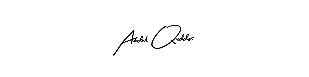 if you are searching for the best signature style for your name Abdul Quddos. so please give up your signature search. here we have designed multiple signature styles  using Arty Signature. Abdul Quddos signature style 8 images and pictures png