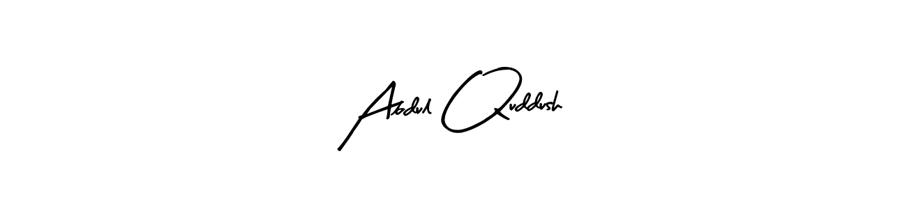 You can use this online signature creator to create a handwritten signature for the name Abdul Quddush. This is the best online autograph maker. Abdul Quddush signature style 8 images and pictures png