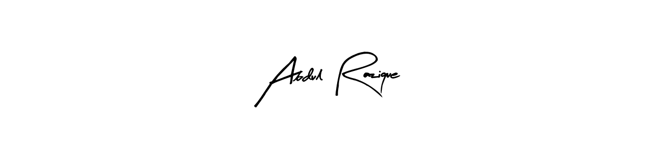 You can use this online signature creator to create a handwritten signature for the name Abdul Razique. This is the best online autograph maker. Abdul Razique signature style 8 images and pictures png