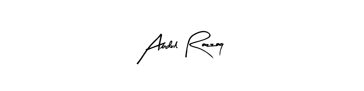 Make a beautiful signature design for name Abdul Razzaq. With this signature (Arty Signature) style, you can create a handwritten signature for free. Abdul Razzaq signature style 8 images and pictures png