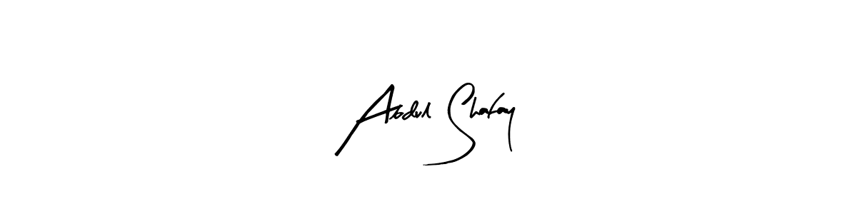 Make a beautiful signature design for name Abdul Shafay. Use this online signature maker to create a handwritten signature for free. Abdul Shafay signature style 8 images and pictures png