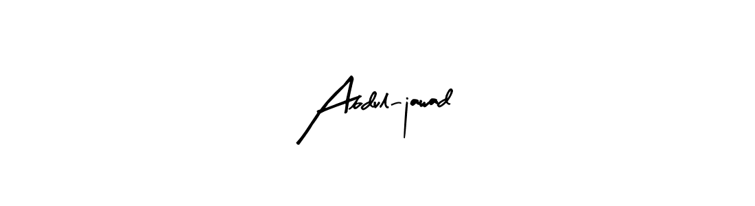 Similarly Arty Signature is the best handwritten signature design. Signature creator online .You can use it as an online autograph creator for name Abdul-jawad. Abdul-jawad signature style 8 images and pictures png