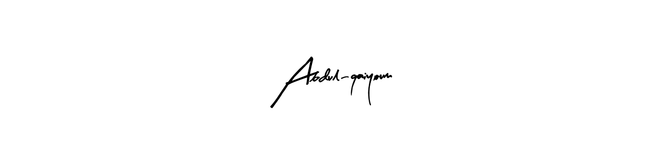 Make a beautiful signature design for name Abdul-qaiyoum. Use this online signature maker to create a handwritten signature for free. Abdul-qaiyoum signature style 8 images and pictures png