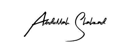 Enhance your business communications with Abdullah Shahzad signature in Arty Signature lettering. Clean, modern, and universally compatible. Abdullah Shahzad signature style 8 images and pictures png