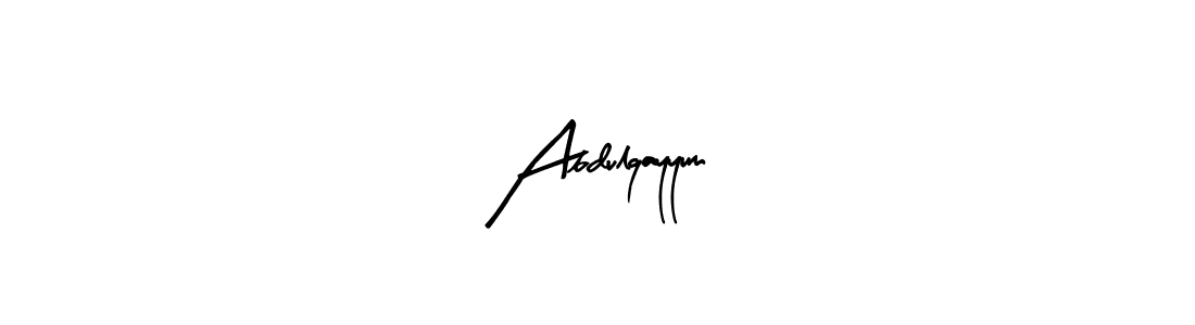 How to make Abdulqayyum name signature. Use Arty Signature style for creating short signs online. This is the latest handwritten sign. Abdulqayyum signature style 8 images and pictures png