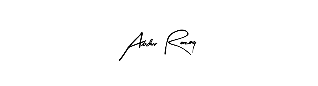 How to make Abdur Razaq name signature. Use Arty Signature style for creating short signs online. This is the latest handwritten sign. Abdur Razaq signature style 8 images and pictures png