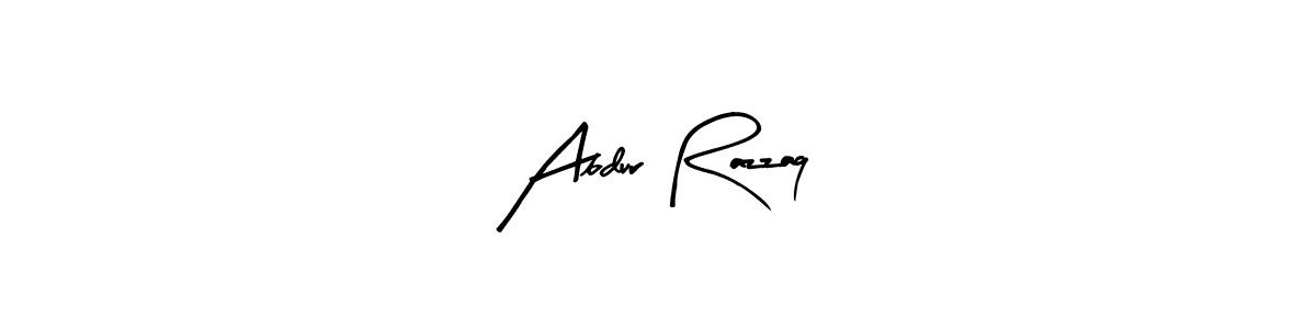 Make a beautiful signature design for name Abdur Razzaq. With this signature (Arty Signature) style, you can create a handwritten signature for free. Abdur Razzaq signature style 8 images and pictures png