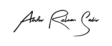Stand out with a creative autograph for Abdur Rehman Sabir. The Arty Signature styling blends modern aesthetics with classic signature flourishes. Abdur Rehman Sabir signature style 8 images and pictures png