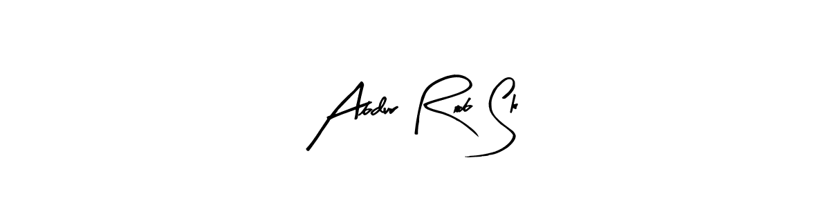 Here are the top 10 professional signature styles for the name Abdur Rob Sk. These are the best autograph styles you can use for your name. Abdur Rob Sk signature style 8 images and pictures png