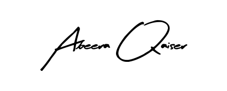 Practice writing Abeera Qaiser with the flow of Arty Signature lettering. A fantastic source of inspiration for developing your personal signature style. Abeera Qaiser signature style 8 images and pictures png