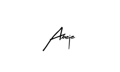 Make a beautiful signature design for name Abeje. With this signature (Arty Signature) style, you can create a handwritten signature for free. Abeje signature style 8 images and pictures png