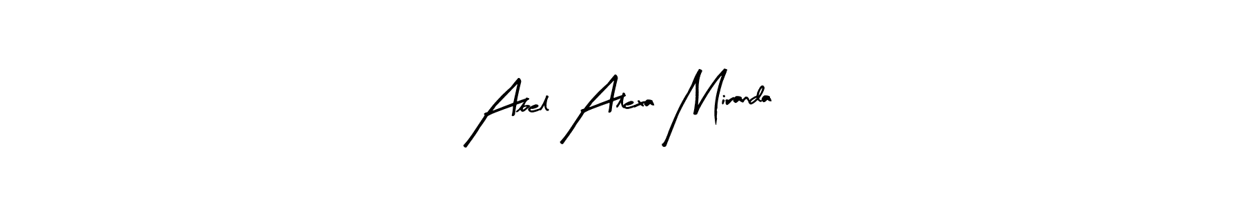 Design your own signature with our free online signature maker. With this signature software, you can create a handwritten (Arty Signature) signature for name Abel Alexa Miranda. Abel Alexa Miranda signature style 8 images and pictures png