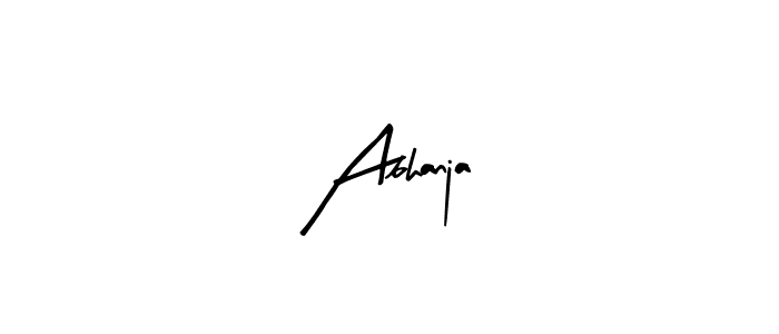 How to Draw Abhanja signature style? Arty Signature is a latest design signature styles for name Abhanja. Abhanja signature style 8 images and pictures png