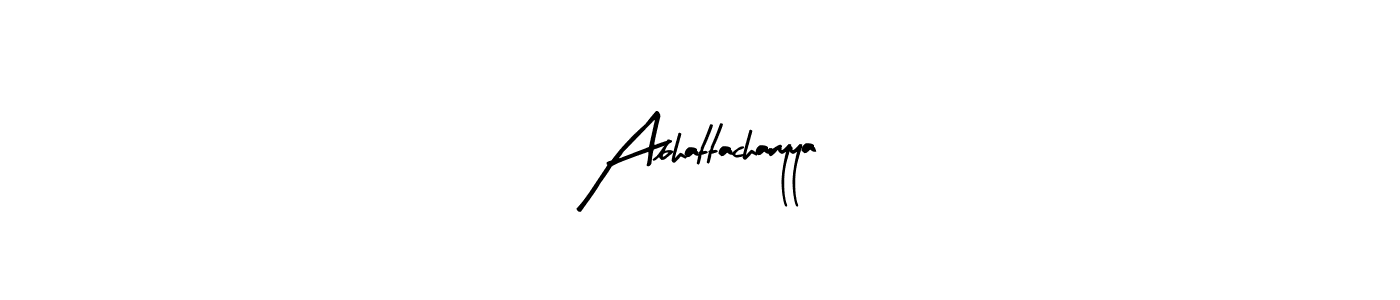Abhattacharyya stylish signature style. Best Handwritten Sign (Arty Signature) for my name. Handwritten Signature Collection Ideas for my name Abhattacharyya. Abhattacharyya signature style 8 images and pictures png