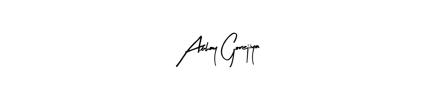 Make a short Abhay Gorejiya signature style. Manage your documents anywhere anytime using Arty Signature. Create and add eSignatures, submit forms, share and send files easily. Abhay Gorejiya signature style 8 images and pictures png