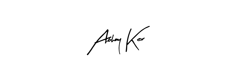 Abhay Ker stylish signature style. Best Handwritten Sign (Arty Signature) for my name. Handwritten Signature Collection Ideas for my name Abhay Ker. Abhay Ker signature style 8 images and pictures png