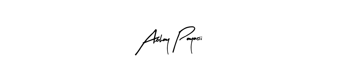 The best way (Arty Signature) to make a short signature is to pick only two or three words in your name. The name Abhay Payasii include a total of six letters. For converting this name. Abhay Payasii signature style 8 images and pictures png