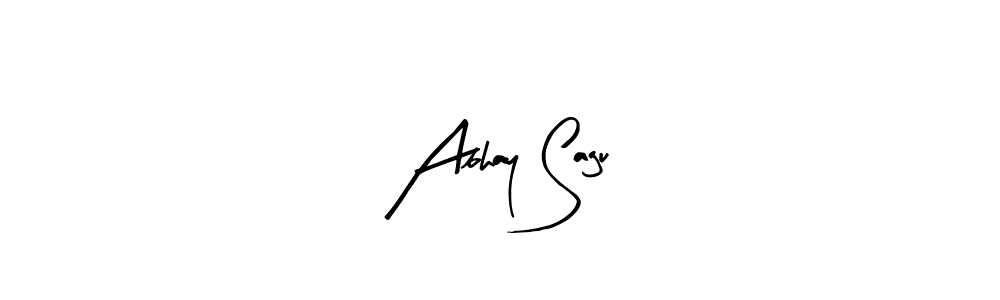 Abhay Sagu stylish signature style. Best Handwritten Sign (Arty Signature) for my name. Handwritten Signature Collection Ideas for my name Abhay Sagu. Abhay Sagu signature style 8 images and pictures png