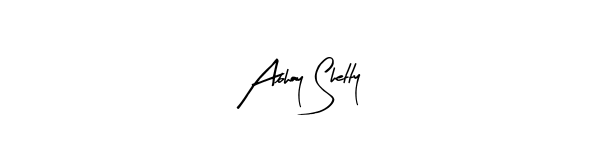 Arty Signature is a professional signature style that is perfect for those who want to add a touch of class to their signature. It is also a great choice for those who want to make their signature more unique. Get Abhay Shetty name to fancy signature for free. Abhay Shetty signature style 8 images and pictures png