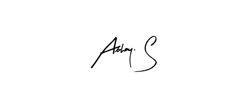Also we have Abhay. S name is the best signature style. Create professional handwritten signature collection using Arty Signature autograph style. Abhay. S signature style 8 images and pictures png