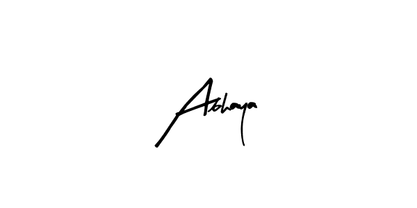 Design your own signature with our free online signature maker. With this signature software, you can create a handwritten (Arty Signature) signature for name Abhaya. Abhaya signature style 8 images and pictures png