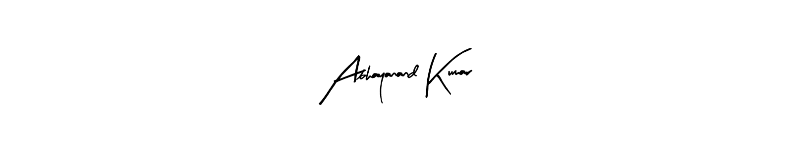 Make a beautiful signature design for name Abhayanand Kumar. Use this online signature maker to create a handwritten signature for free. Abhayanand Kumar signature style 8 images and pictures png