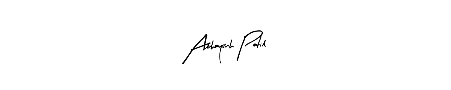 Make a beautiful signature design for name Abhaysinh Patil. Use this online signature maker to create a handwritten signature for free. Abhaysinh Patil signature style 8 images and pictures png