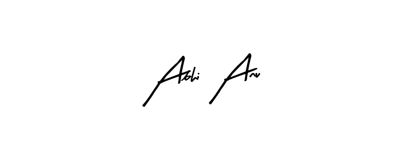 Best and Professional Signature Style for Abhi Anu. Arty Signature Best Signature Style Collection. Abhi Anu signature style 8 images and pictures png