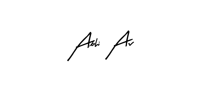 How to make Abhi Av signature? Arty Signature is a professional autograph style. Create handwritten signature for Abhi Av name. Abhi Av signature style 8 images and pictures png