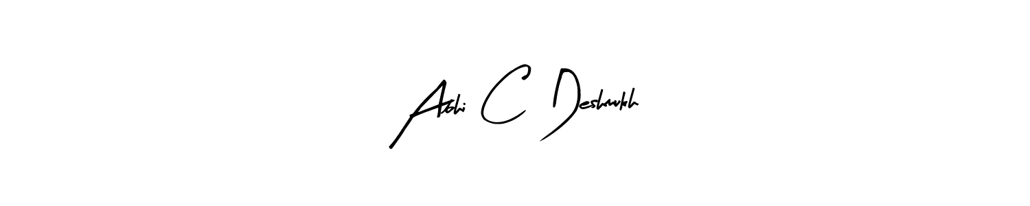 Abhi C Deshmukh stylish signature style. Best Handwritten Sign (Arty Signature) for my name. Handwritten Signature Collection Ideas for my name Abhi C Deshmukh. Abhi C Deshmukh signature style 8 images and pictures png