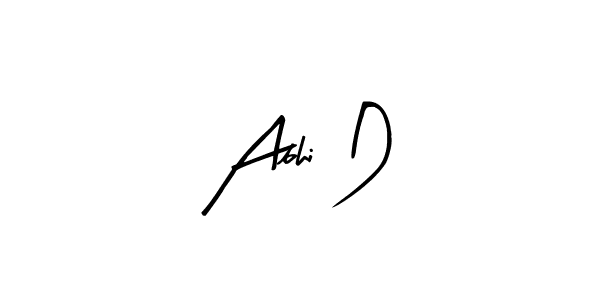 Abhi D stylish signature style. Best Handwritten Sign (Arty Signature) for my name. Handwritten Signature Collection Ideas for my name Abhi D. Abhi D signature style 8 images and pictures png