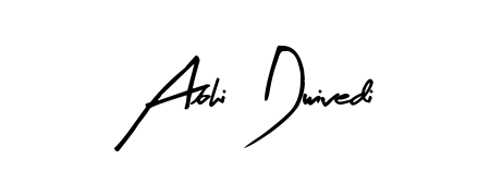 A timeless handwritten aesthetic for Abhi Dwivedi. The Arty Signature font gives your signature a handcrafted feel with natural curves. Abhi Dwivedi signature style 8 images and pictures png